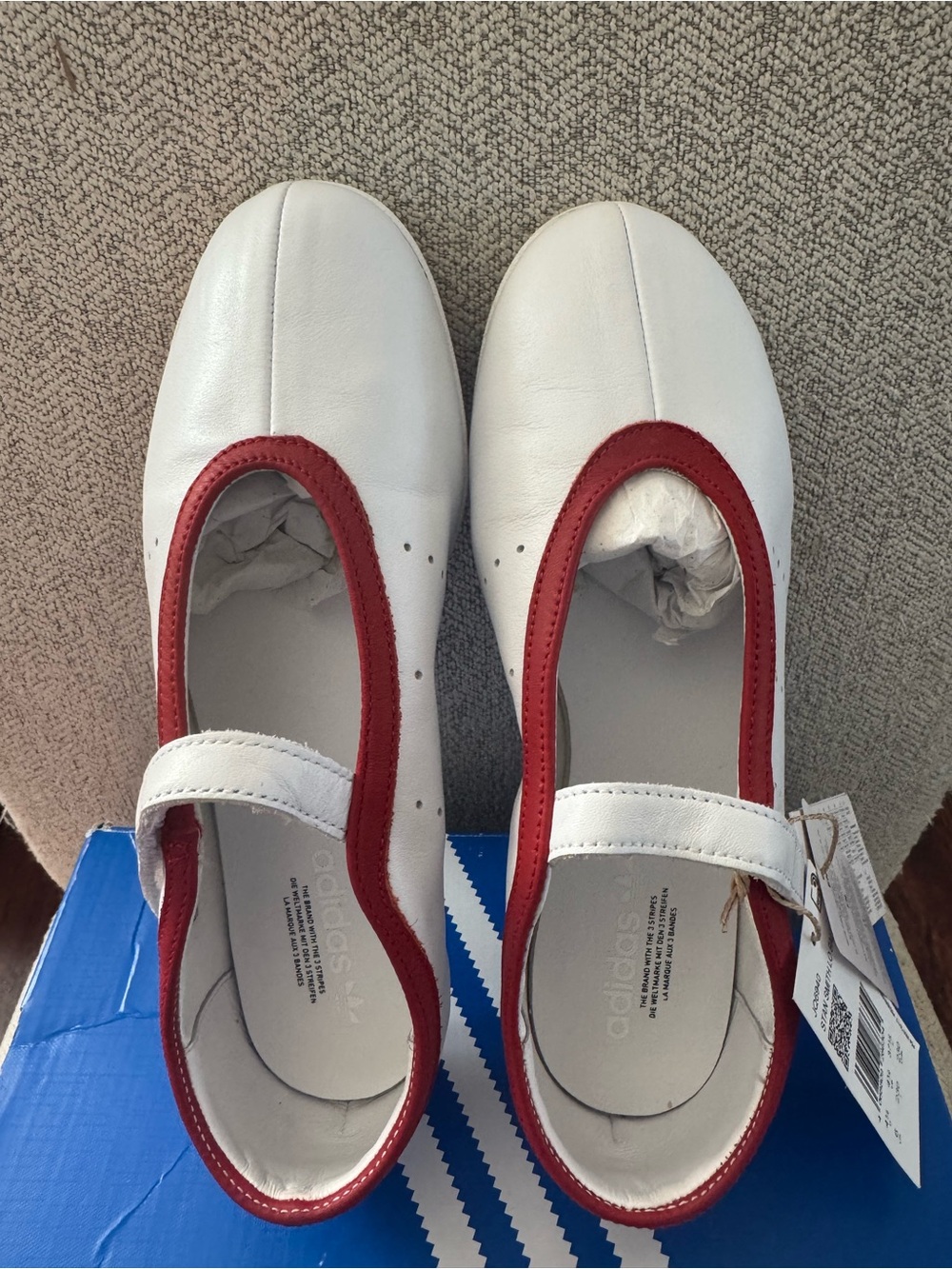 ADIDAS STAN SMITH LO BALLET SHOES - Picture 4 of 7
